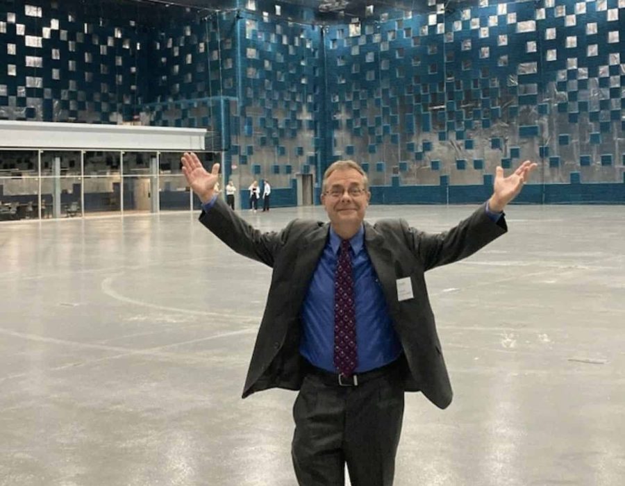 John Cohan at Griffiss Worlds Largest Drone Testing Facility